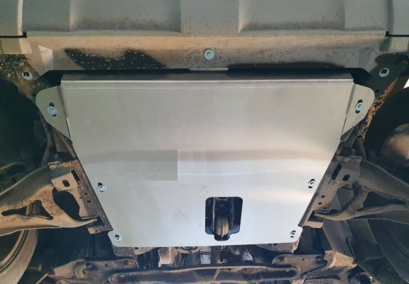 Aluminum skid plate for Dacia Duster