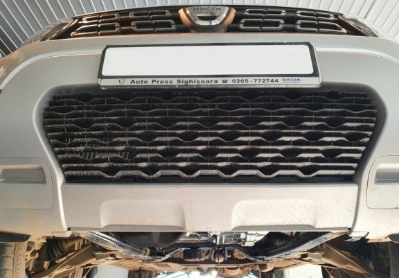 Aluminum skid plate for Dacia Duster