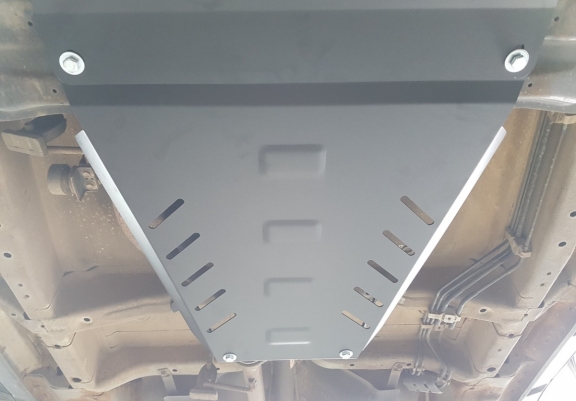 Steel gearbox and transfer case skid plate for Suzuki Grand Vitara 2