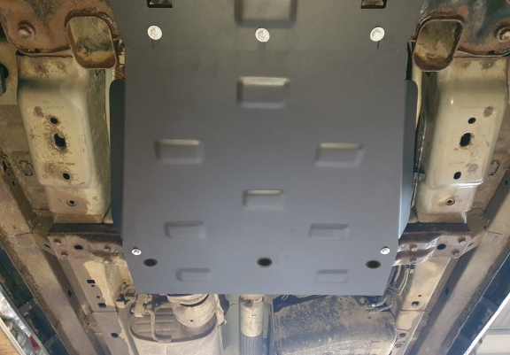 Steel gearbox skid plate for Jeep Grand Cherokee