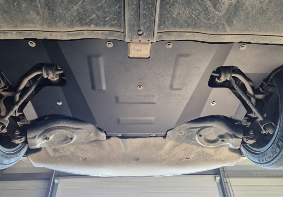 Rear electric motor skid plate for Tesla Model 3 AWD