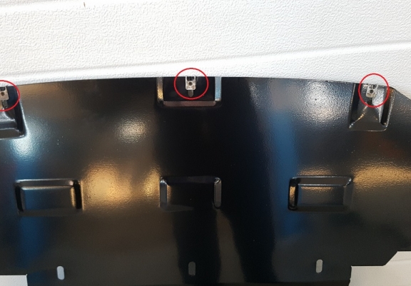 Steel skid plate for BMW Seria 1 E81/E87/E82