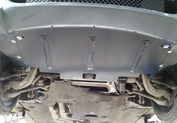 Steel skid plate for BMW Seria 5 E60/E61 standard front bumper