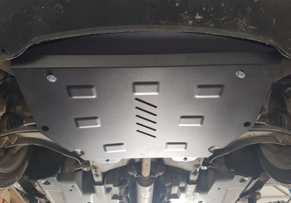 Steel skid plate for the protection of the engine and the gearbox for Mini Cooper R56