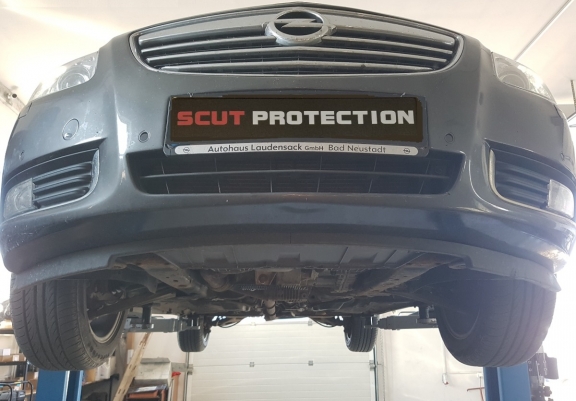 Steel skid plate for Chevrolet Malibu