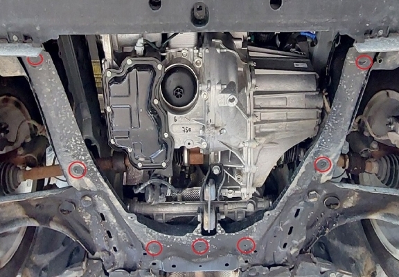 Steel skid plate for Dacia Sandero 3 Stepway