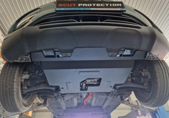 Steel skid plate for Dacia Spring