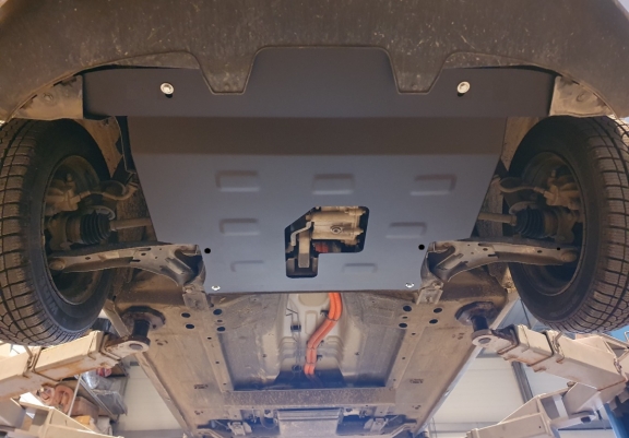 Steel skid plate for Dacia Spring