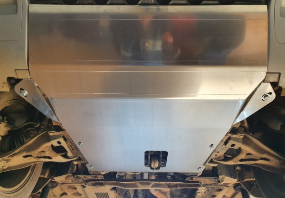 Aluminum skid plate for Dacia Duster