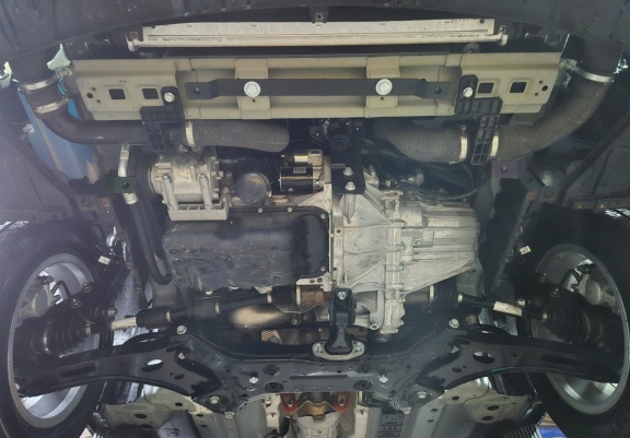 Steel skid plate for Baic Beijing X3