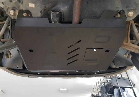 Steel skid plate for Fiat Panda