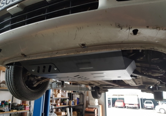 Steel skid plate for Fiat Panda