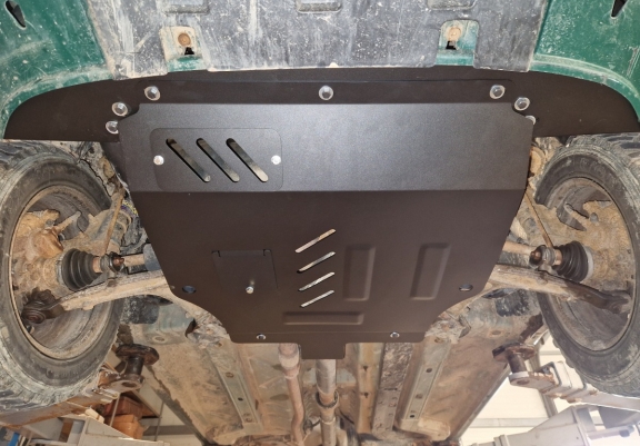 Steel skid plate for Fiat Panda 4x4