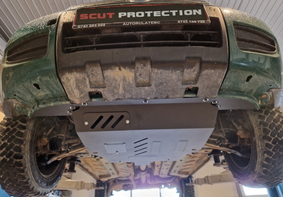 Steel skid plate for Fiat Panda 4x4