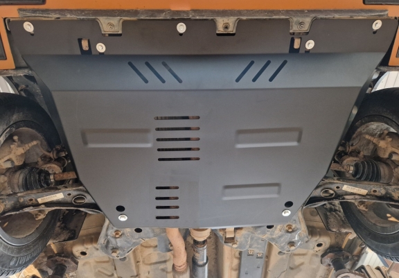 Steel skid plate for Fiat Panda 4x4