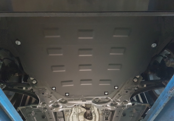 Steel skid plate for Fiat 500x