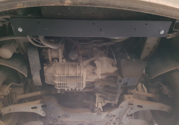 Steel skid plate for Ford Focus 1