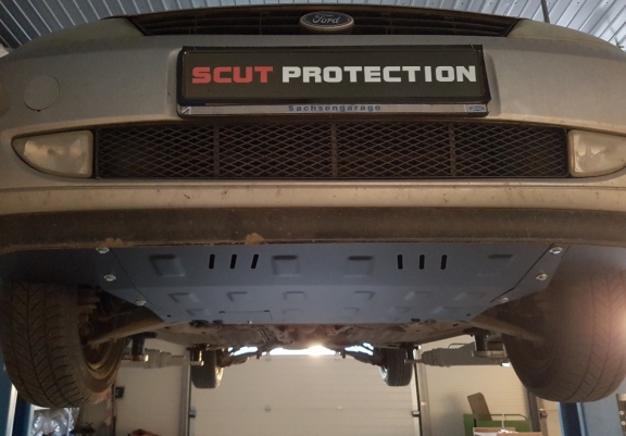 Steel skid plate for Ford Focus 1