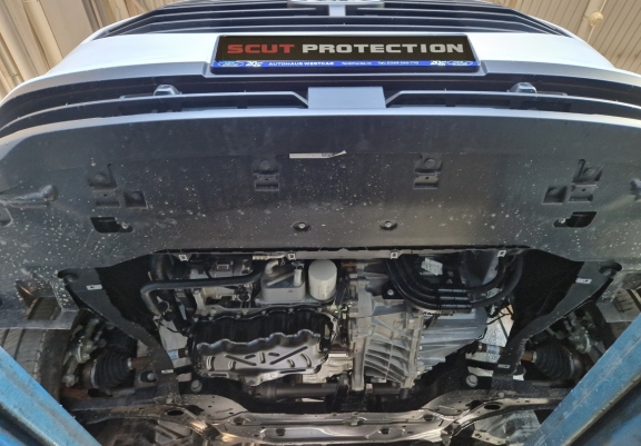 Steel skid plate for Volkswagen Transporter T7 Van