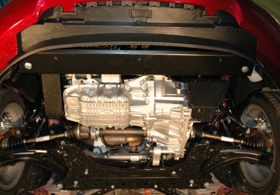 Steel skid plate for the protection of the engine and the gearbox for   Ford EcoSport