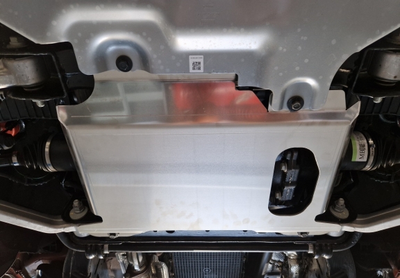 Aluminum skid plate for Ford Ranger Raptor