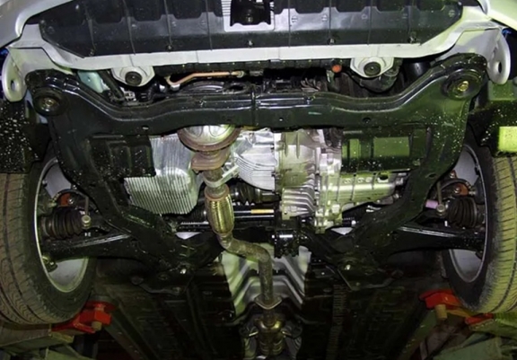 Steel skid plate for Hyundai Coupé Gk