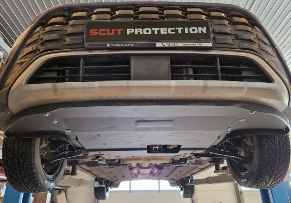 Steel skid plate for Hyundai Bayon