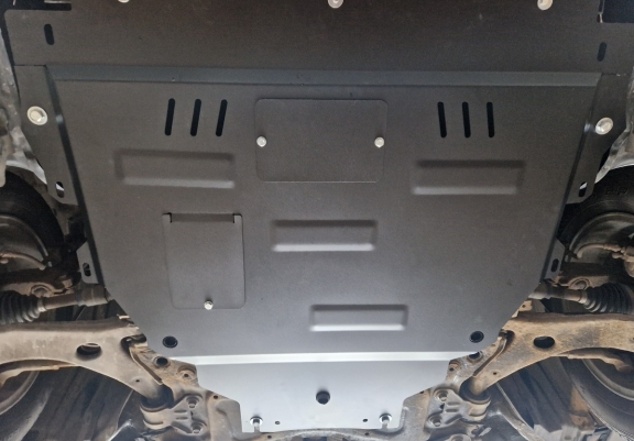 Steel skid plate for Mazda 3