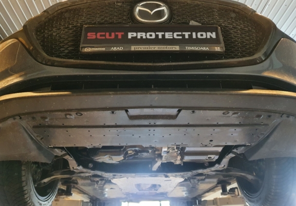 Steel skid plate for Mazda CX-30