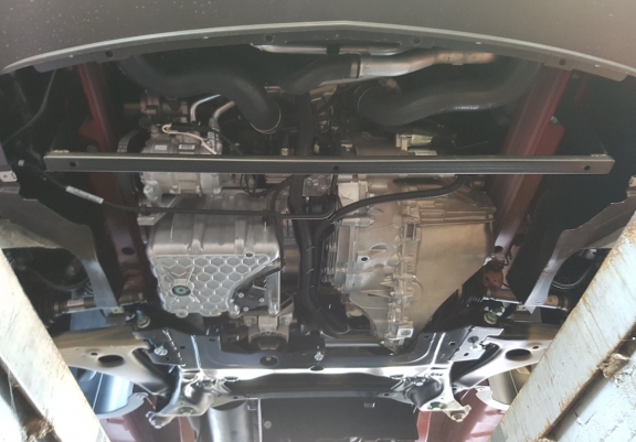 Steel skid plate for Mercedes Sprinter-FWD