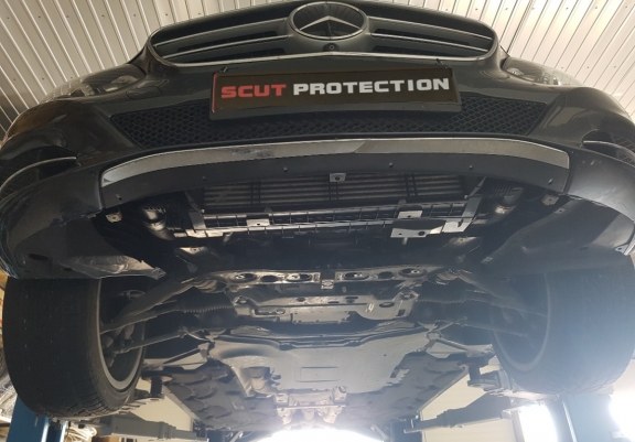 Steel skid plate for Mercedes E-Classe W212 - 4x4