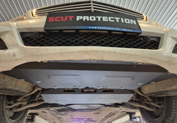 Steel skid plate for Mercedes C-Class W204