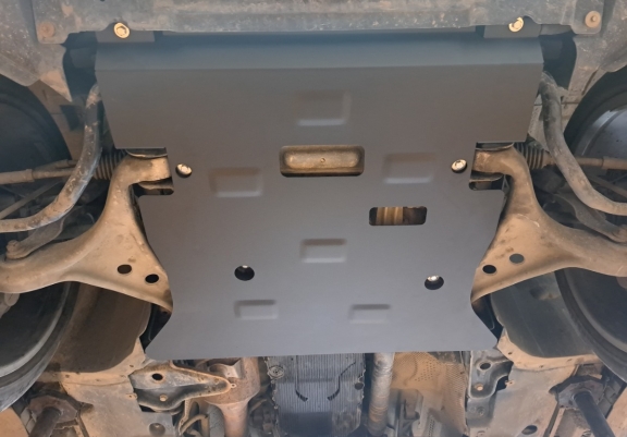 Steel skid plate for Mercedes GLE X166