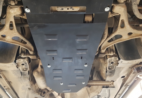 Steel skid plate for Mercedes ML W164