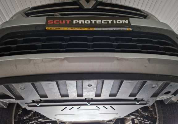 Steel skid plate for Renault Trafic 3 facelift