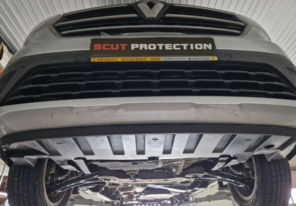 Steel skid plate for Renault Trafic 3 facelift