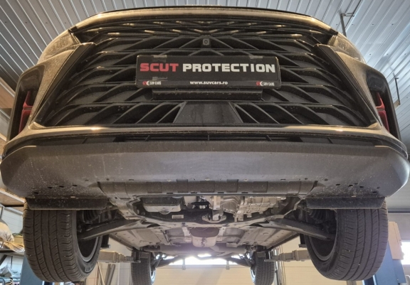 Steel skid plate for Dfsk Fengon 600