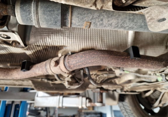 Steel EGR valve skid plate  for Dacia Duster