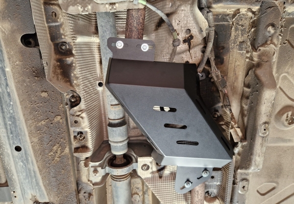 Steel EGR valve skid plate  for Dacia Duster