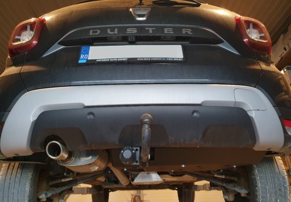 Steel AdBlue tank plate Dacia Duster