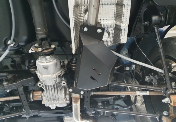 Steel EGR valve skid plate  for Dacia Duster