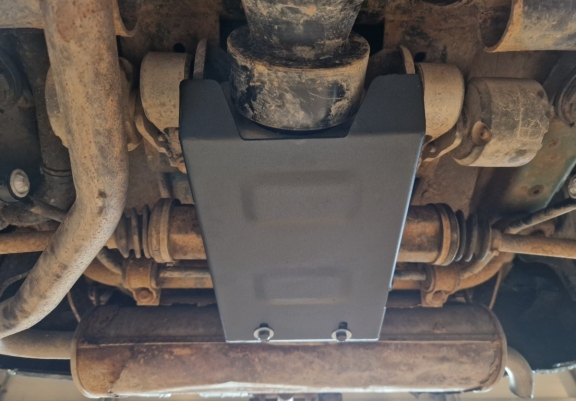 Steel differential skid plate for Fiat Panda 4x4