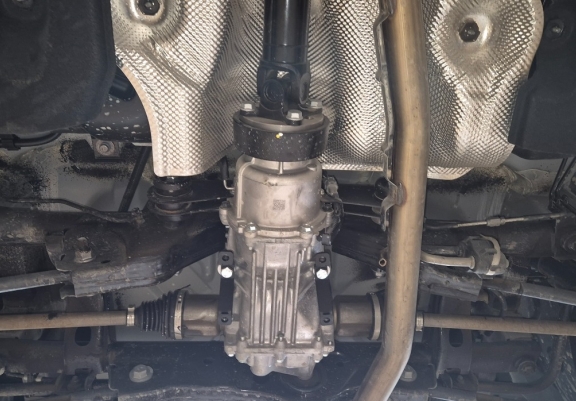 Steel diferential skid plate for Dacia Bigster 4x4