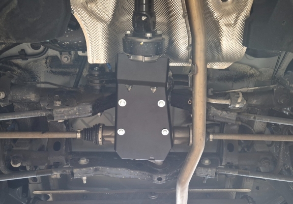 Steel diferential skid plate for Dacia Bigster 4x4