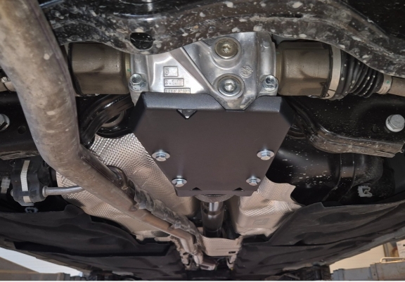 Steel diferential skid plate for Dacia Bigster 4x4