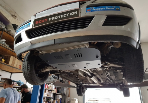 Steel skid plate for Opel Combo C 