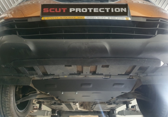 Steel skid plate for Renault Captur
