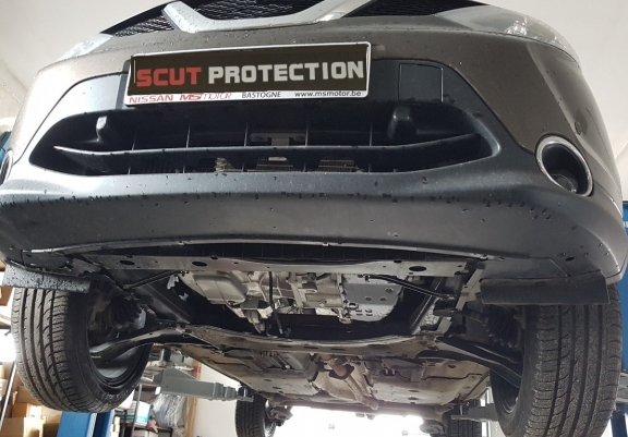 Steel skid plate for Renault Kadjar