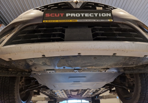 Steel skid plate for Renault Symbioz 