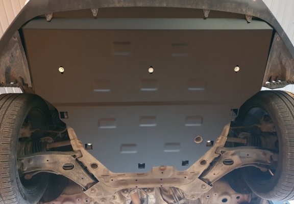 Steel skid plate for SsangYong Tivoli